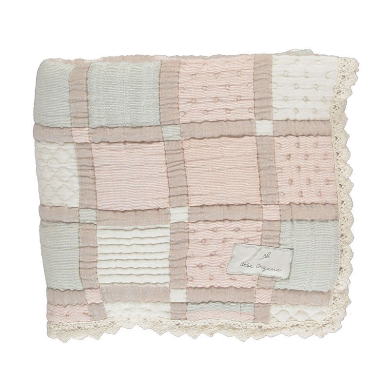 Bebe Organic Mellow Patchwork Mai Blanket