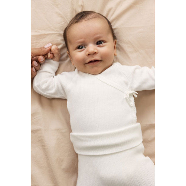 MarMar Copenhagen  Gentle White Tut Wrap LS Tee