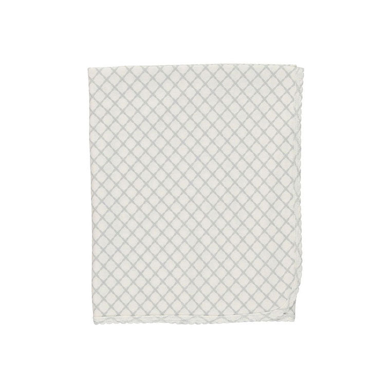 Bebe Organic Blue Marine Knot Maree Blanket