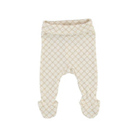 Bebe Organic Natural Marine Knot Maree Footed Legging