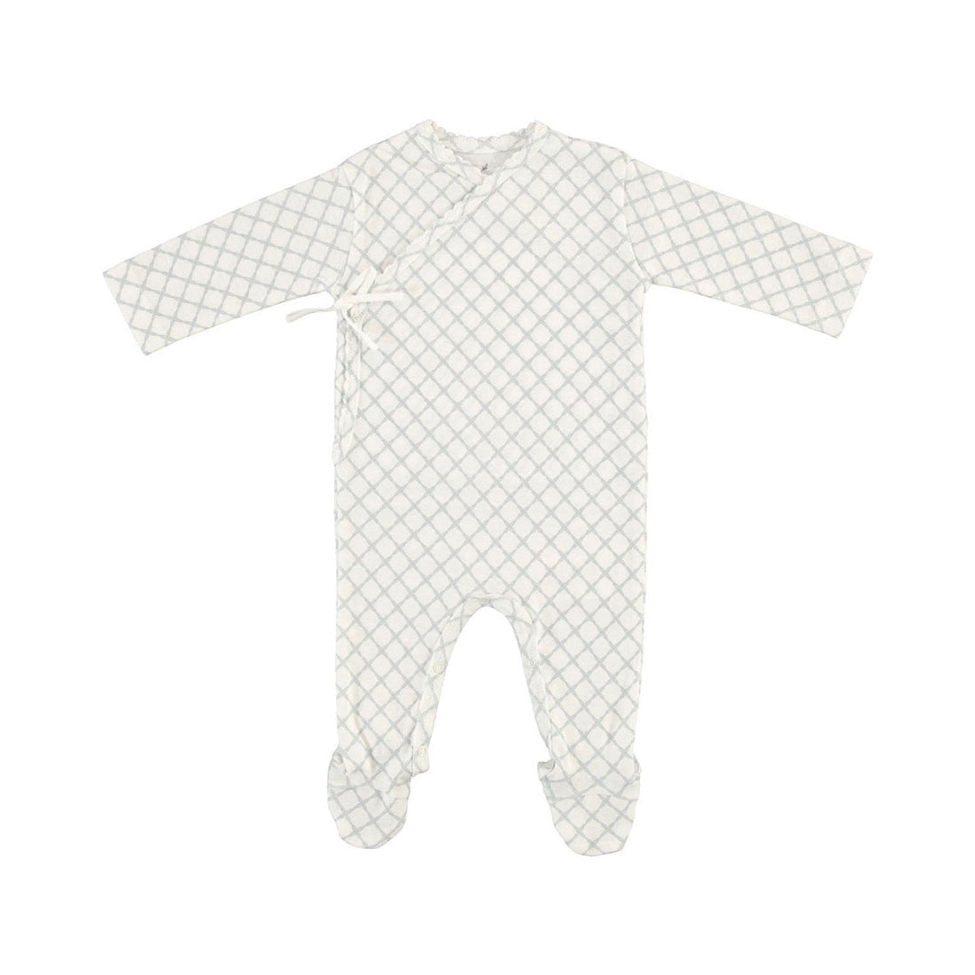 Bebe Organic Blue Marine Knot Maree Wrap Overall