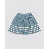 Little Cotton Clothes Eggshell Margot Skirt