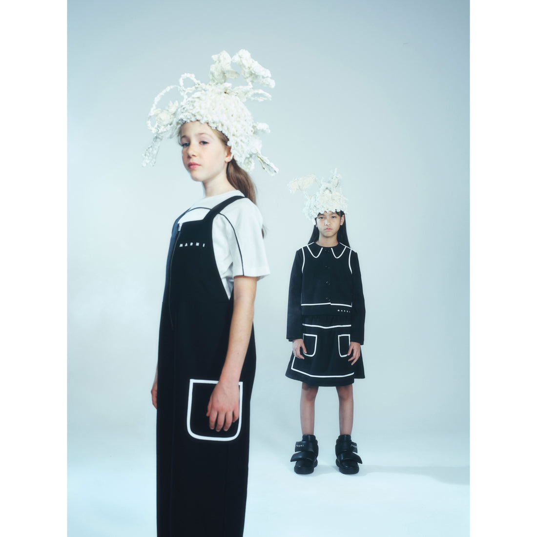Marni Black Outline Skirt