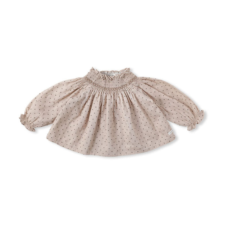 Bene Bene Pink Maureen Dot Baby Blouse