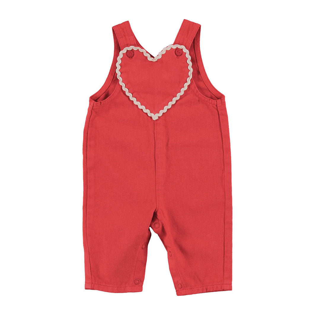 Bebe Organic Denim Zig Zag Maya Overall