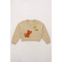 Misha and Puff Alabaster Meadow Crewneck
