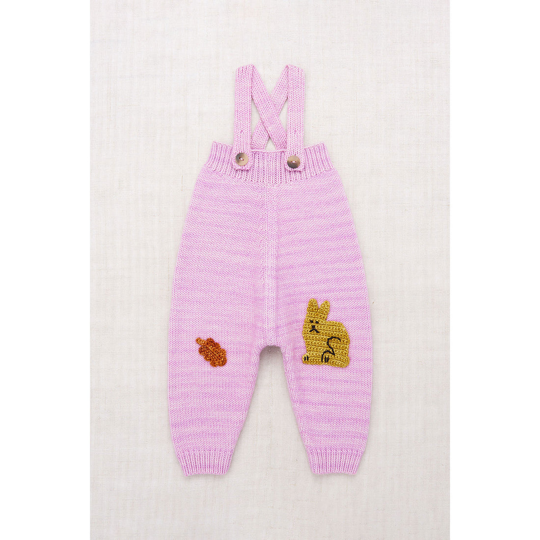 Misha and Puff Pink Lilac Meadow Overall