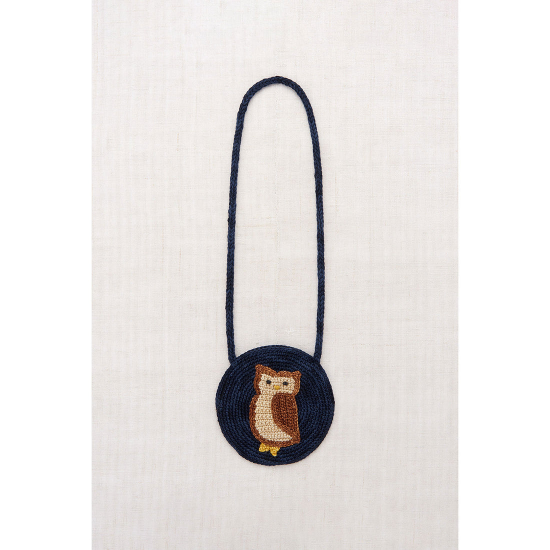Misha and Puff Ink Meadow Owl Circle Bag