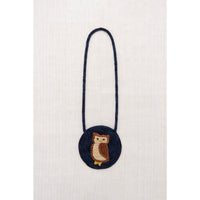 Misha and Puff Ink Meadow Owl Circle Bag