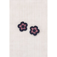 Misha and Puff Antique Rose Medium Flower Clip Set