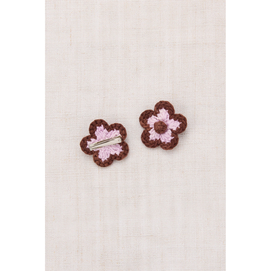 Misha and Puff   Aura Medium Flower Clip Set
