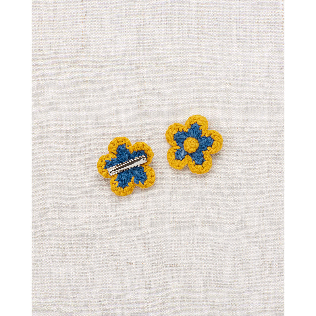 Misha and Puff Holland Medium Flower Clip Set