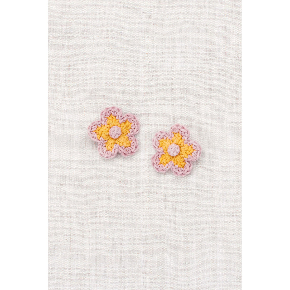 Misha and Puff Frangipani Medium Flower Clip Set