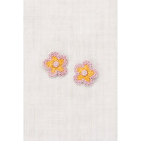 Misha and Puff Frangipani Medium Flower Clip Set
