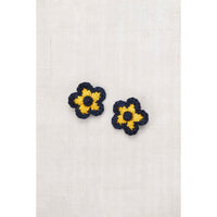 Misha and Puff Ink Medium Flower Clip Set
