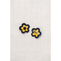 Misha and Puff Ink Medium Flower Clip Set