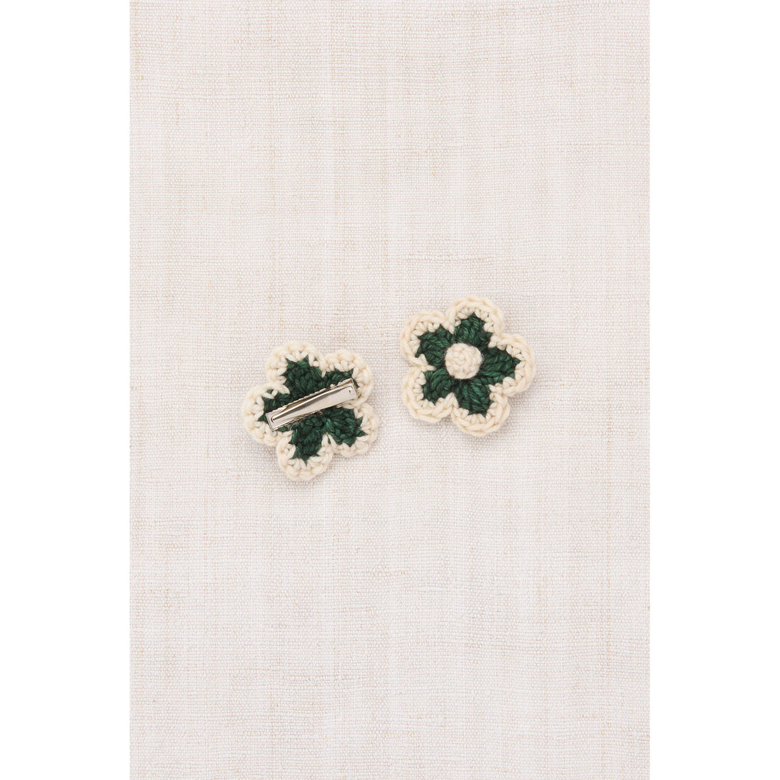 Misha and Puff  Laurel Medium Flower Clip Set
