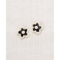 Misha and Puff  Licorice Medium Flower Clip Set
