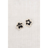 Misha and Puff Licorice Medium Flower Clip Set