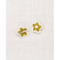 Misha and Puff Pistachio Medium Flower Clip Set