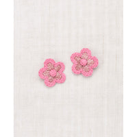 Misha and Puff Rose Blush Medium Flower Clip Set