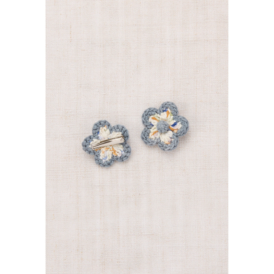 Misha and Puff   Seashore Confetti Medium Flower Clip Set