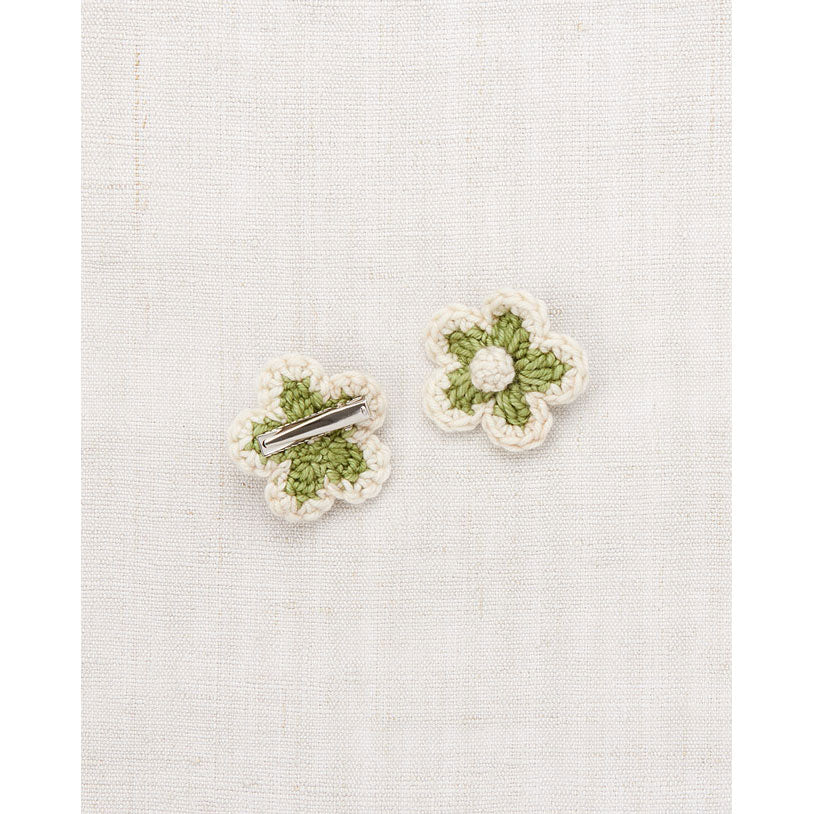 Misha and Puff  Sprig Medium Flower Clip Set