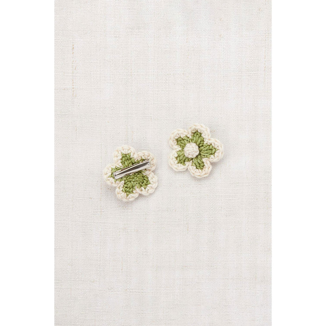 Misha and Puff Sprig Medium Flower Clip Set