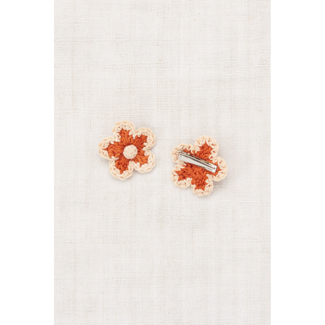 Misha and Puff Tiger Lily Medium Flower Clip Set