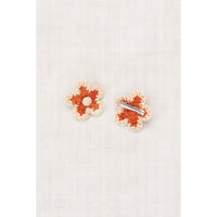 Misha and Puff Tiger Lily Medium Flower Clip Set