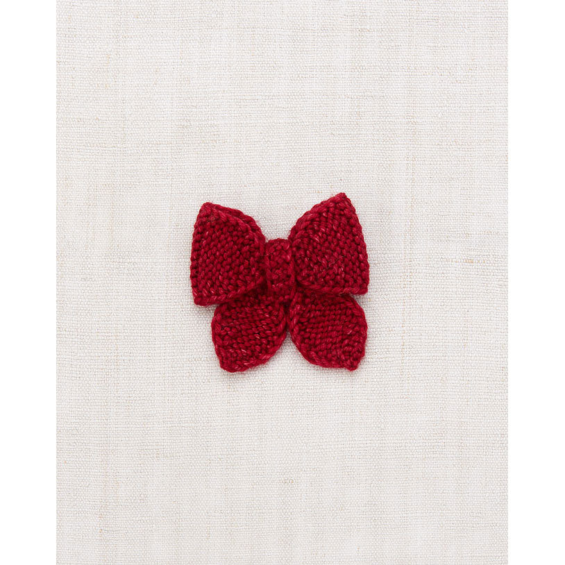 Misha and Puff Berry Medium Puff Bow