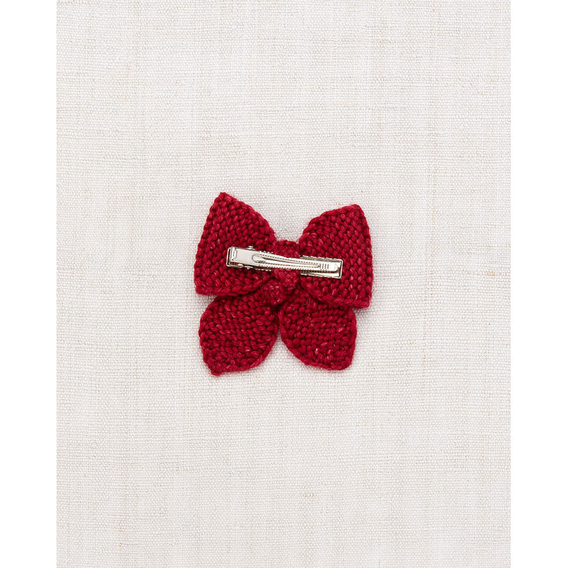 Misha and Puff Berry Medium Puff Bow