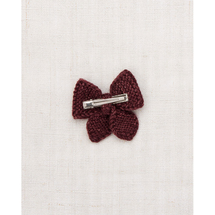 Misha and Puff  Fig Medium Puff Bow