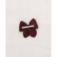 Misha and Puff  Fig Medium Puff Bow