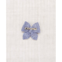 Misha and Puff Pewter Medium Puff Bow