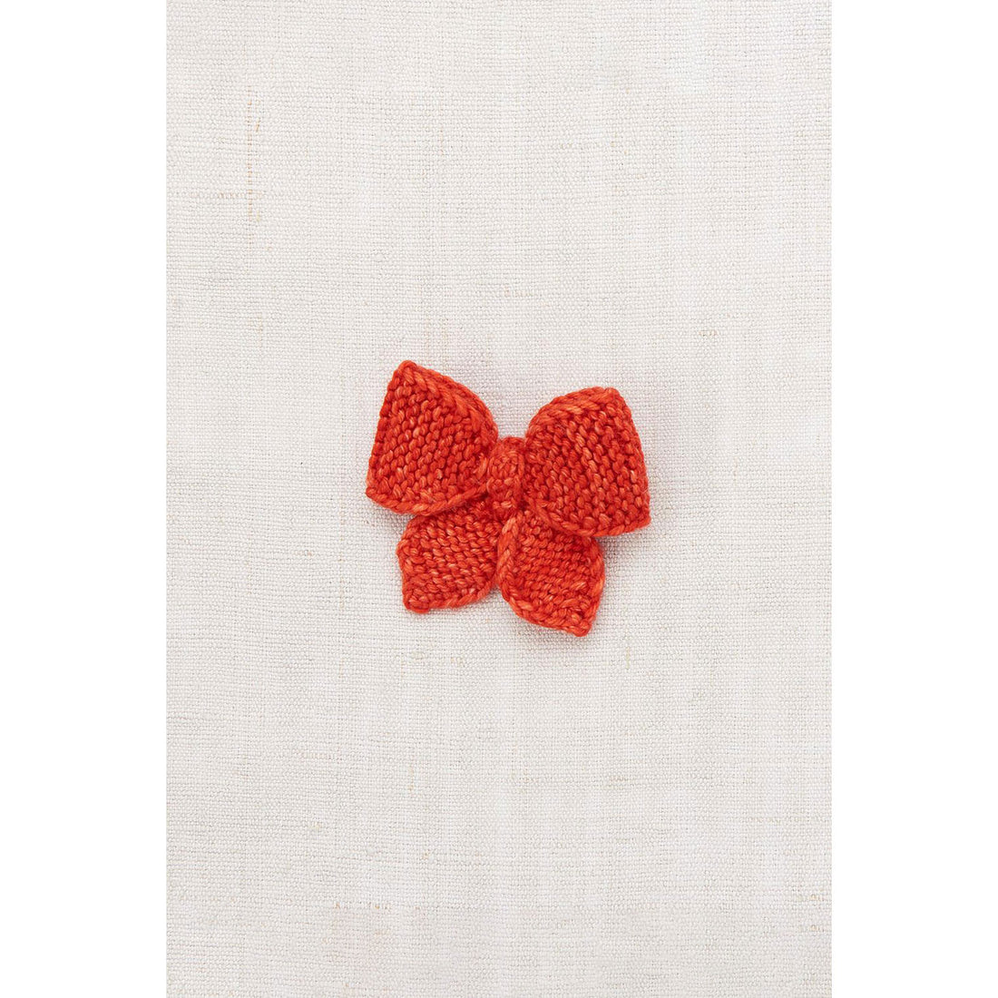 Misha and Puff Red Flame Medium Puff Bow