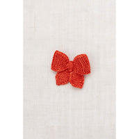 Misha and Puff Red Flame Medium Puff Bow