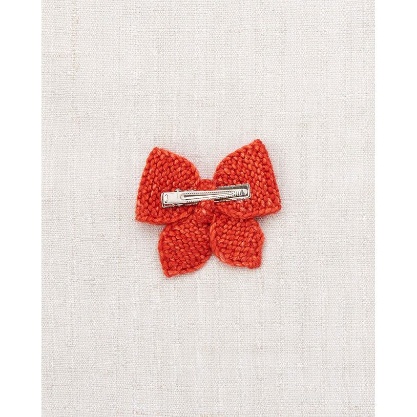 Misha and Puff  Red Flame Medium Puff Bow