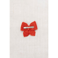 Misha and Puff Red Flame Medium Puff Bow