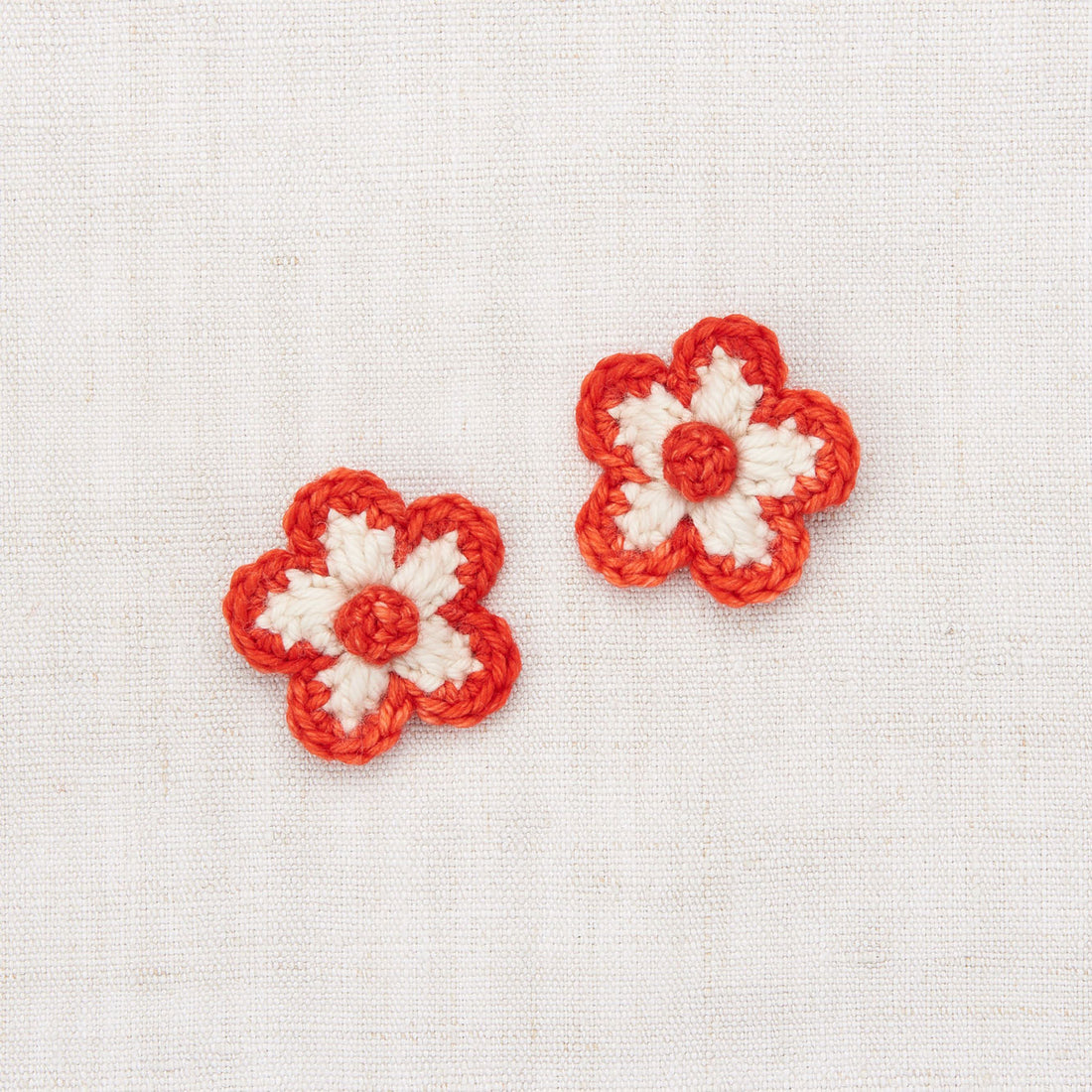 Misha and Puff Medium Flower Clip Set - String