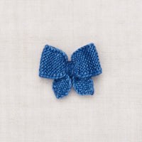 Misha and Puff Medium Puff Bow - Blueberry