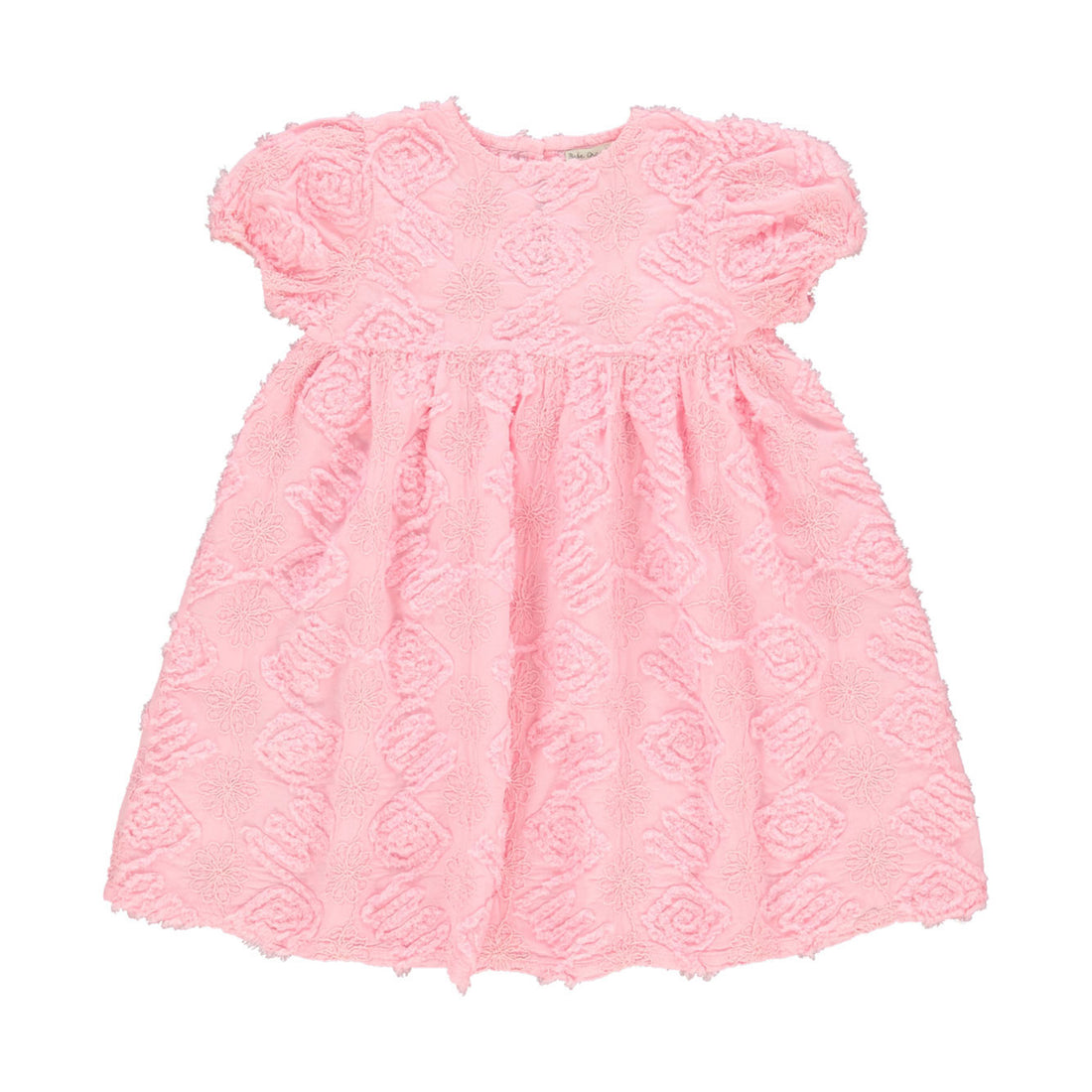 open lace back dress Bebe Organic Seashell Pink Mia Dress – Ladida