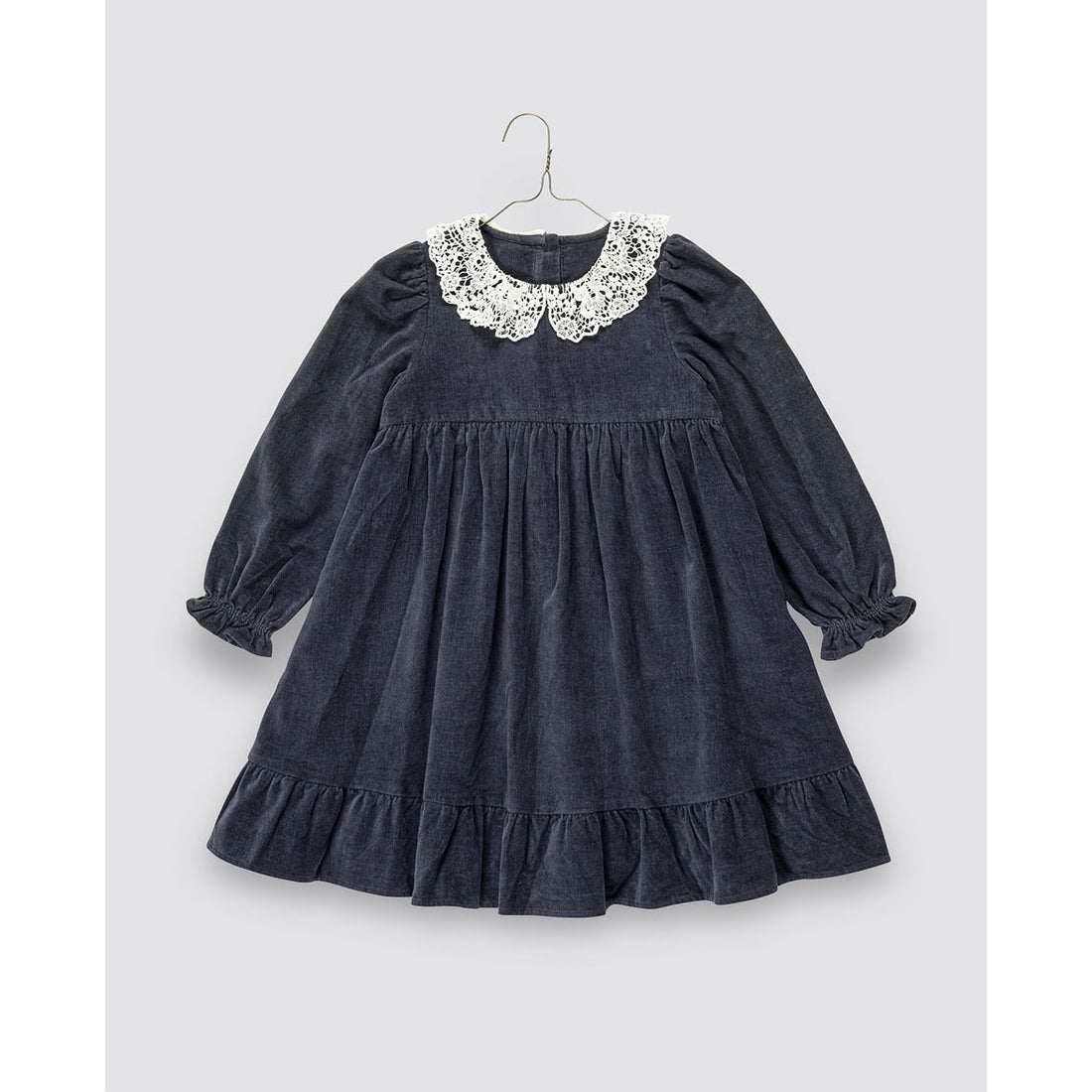 Little Cotton Clothes Midnight Velvet Mila Dress