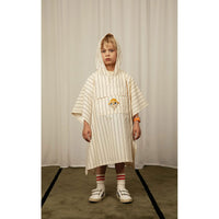 Mini Rodini Offwhite Owl Rain Poncho