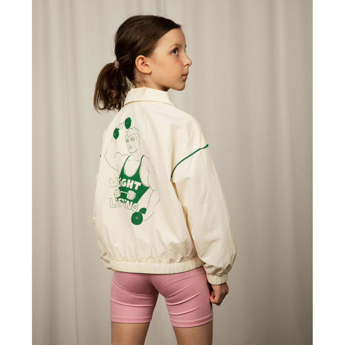 Mini Rodini Offwhite Weight Lifting Jacket