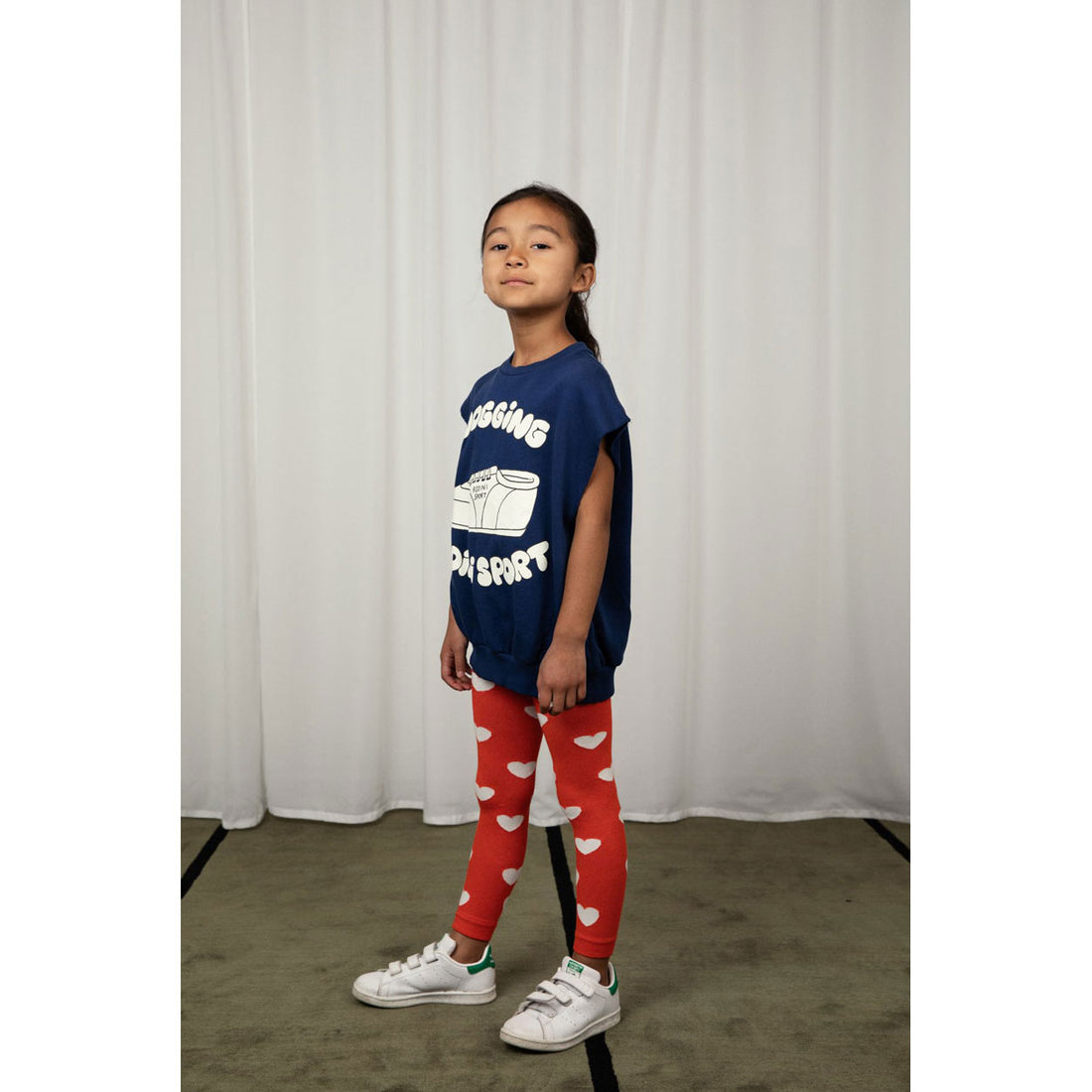 Mini Rodini Blue Jogging Sweat Tank