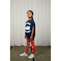 Mini Rodini Blue Jogging Sweat Tank