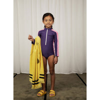 Mini Rodini Purple Stripe Uv Swimsuit