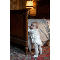 Popelin Off White Panel Romper
