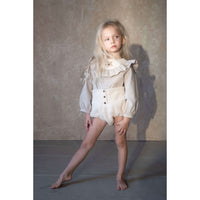 Popelin Off  White Fleece Bloomer